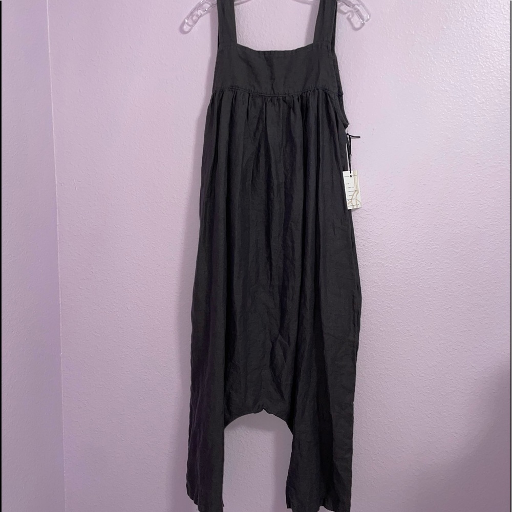 Conscious Clothing DK. Gray Jumpsuit - Picture 4 of 4